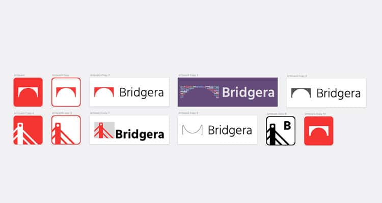 Bridgera Logo Exploration