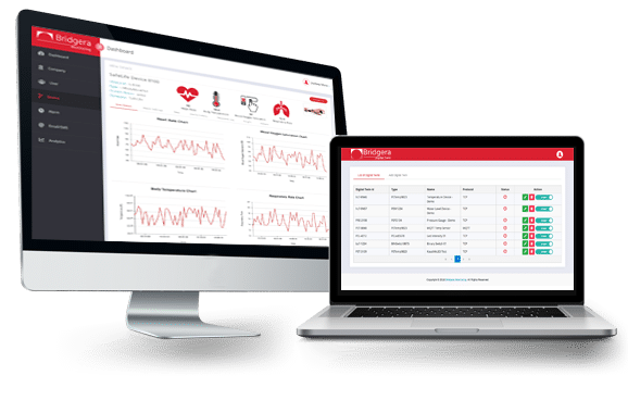 bridgera monitoring iot dashboard